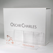 Porta trucchi Oscar Charles Clear / Rose Gold